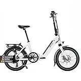 AsVIVA E-Bike 20 Zoll I hochwertiges Elektrofahrrad klappbar I Elektrobike...