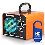 Ozon Generator 30000 mg/h, Tragbares Ozongenerator für Wohnung und Auto, 300㎡...