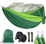 CIRULLI Hängematte mit moskitonetz- 260x140 cm,300lb Traglast,Ultraleicht &...