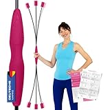 ELANI klimaneutraler Schwingstab - pink - Verstellbarer Widerstand & angenehmer...