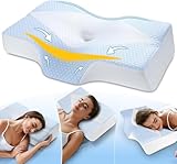 Hydomi Memory Foam Nackenkissen Ergonomisches Orthopädisches Kopfkissen für...