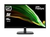 Acer EK240YC Monitor, Schwarz, 23,8 Zoll (60 cm Bildschirm) Full HD, 75Hz, 5ms...