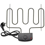 ITA Räucherofen Profi Elektroheizung 2000W zum Räuchern - Heizspirale...