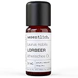 Lorbeerblätteröl - reines ätherisches Öl von wesentlich. - 100% naturrein aus der Glasflasche (10ml)