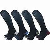 GAWILO Damen & Herren Kompressionsstrümpfe (4 Paar) | Stützstrümpfe | Reise &...
