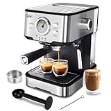 Gevi 15 Bar Espresso Kaffeemaschine Espressomaschine mit professionellem...