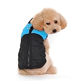 Ectkuee Winter Warm Pet Hund Kleidung klein wasserdichte Hundemantel Jacke...