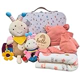 Veviur – Baby Geschenkset Windeltorte – Neugeborenen Geschenkbox mit...