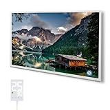 Hocosyme Infrarotheizung Bild 800 Watt, Infrarotheizung Wandmontage mit...