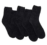 TOCONFFON Damen Kuschelige Flauschige Socken Weiche Plüsch Socken 5...