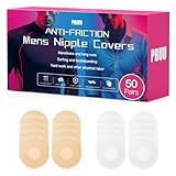 pbuu Nipple Cover Herren Nippelpads,wasserdichte Anti-Friktion Unsichtbare,50...