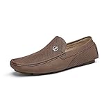 Bruno Marc Herren Klassische Mokassins Wildleder Flache Slipper Weich Comfort...