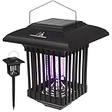 Maclean MCE448 2 in 1 Solar-LED-Dekoleuchte mit Insektenfalle Mückenlampe mit...