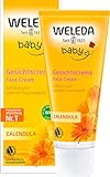 WELEDA Bio Baby Calendula Gesichtscreme - Naturkosmetik Feuchtigkeitscreme mit...