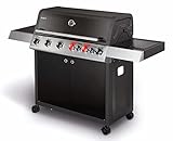 Enders® Gasgrill COLORADO 6 IK TURBO, 6-Brenner mit Backburner-Infrarot (I) &...