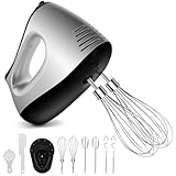 Stabmixer NWOUIIAY Handmixer Elektrischer 500W 5 Geschwindigkeitsstufen 6-in-1...
