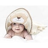 all Kids United® Babyhandtuch mit Kapuze aus 100% Baumwolle Öko-Tex 100 I...