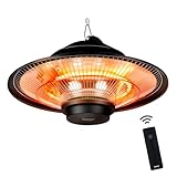 alpina Heizstrahler Terrasse GS-1500 - Infrarotheizung 1500W -...