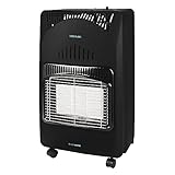 Cecotec Butangas-Heizofen Ready Warm 4000 Slim Fold. 4200W, faltbar, Keramik, 3...