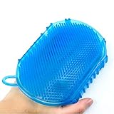 Hilai Silikon-Massage-Handschuh glatt Abnehmen Anti-Cellulite-Massagebürste...