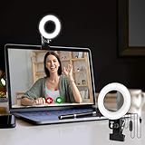 Kangtaixin Ringlicht Laptop PC, 4.6” Streaming Licht Videolicht, 5 Dimmbare...