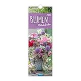 TRÖTSCH - Streifenkalender Blumen 2026 Notizkalender: Wandkalender...