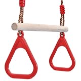 Riloventa Schaukel Outdoor, Turnringe Höhenverstellbar, Schaukel Indoor mit...
