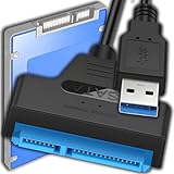 Retoo SATA auf USB Adapter USB 3.0 auf 2,5 Zoll SATA Port Konverter Externer und...