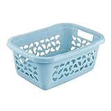 keeeper Wäschekorb, Luftdurchlässiges Dekor, 32 l, Jost, Nordic Blue