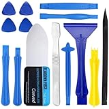 Haojiaho 14 Stück Handy Reparatur Öffnungs Werkzeug Set, 0,1 mm Gebogenes...