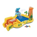 Intex 57444NP - Aufblasbarer Play Center Dinosaurier, Vinyl, Mehrfarbig,...