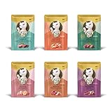 KITTY Cat Paté Mix 2, 6 x 85 g, Nassfutter für Katzen im Probierpaket,...