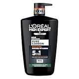 L'Oréal Men Expert XXXL 5in1 Duschgel und Shampoo für Männer, Duschbad zur...