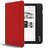 Forefront Cases Hülle für Tolino Vision 5 (Modell: 2019) - Rot - Dünn und...