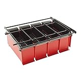 DEMA Brikettpresse 4-Fach Quattro – Papierbrikettpresse, Papierpresse für...