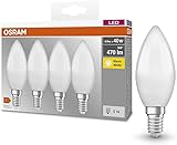 Osram Lamps LED Base Classic B Lampe, in Kerzenform mit E14-Sockel, nicht...