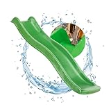 Spielturmking® Kinder Rutsche Outdoor Garten Spielgeräte, Stabile...