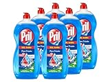 Pril Original Pure Frische 6x 1,2 l, Handgeschirrspülmittel mit höchster...