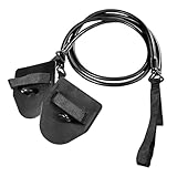Laroal Land-Schwimmtrainer mit Handpaddeln, Widerstandsseil, Zugband, Fitness,...