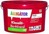Alligator-Kieselit-Bio-Mineral - Wandfarbe weiß - Deckkraftklasse 1 -...