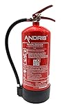 Orig. ANDRIS® Wasser-Feuerlöscher 6L A mit Manometer inkl. Wandhalterung,...