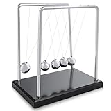 Newton Kugelstoßpendel - Kugelspiel - 5 Kugeln Pendel - Kugelpendel für...