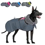 Eyein Hundemantel Winter für Große Hunde, Wasserdicht Hundejacke mit warmem...