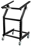 Pronomic MXS-600 mobiler Rack Wagen mit 21 Höheneinheiten und Rollen...