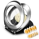 BIBURY Eierschneider aus Edelstahl, Eischneidewerkzeug, 2 in 1 Eierschneider...