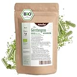 Gerstengras Kapseln Bio Nachfüllpack 400 Stück | 3000mg je Tagesdosis | fein...