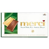 merci Mandel Milch Haselnuss Schokolade 3er Set (3x100g Tafel)