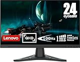 Lenovo G24qe-20 | 23,8' QHD Gaming Monitor | 2560x1440 | 100Hz | 300 nits | 1ms...