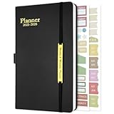 Kalender 2025 2026 Buchkalender A5 Terminkalender - Softcover Wochenplaner 18...