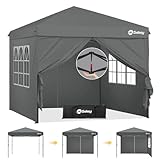 Sekey Premium Pop Up Pavillon 3x3 Wasserdicht Stabil, 3 x 3 m Pavillon mit...
